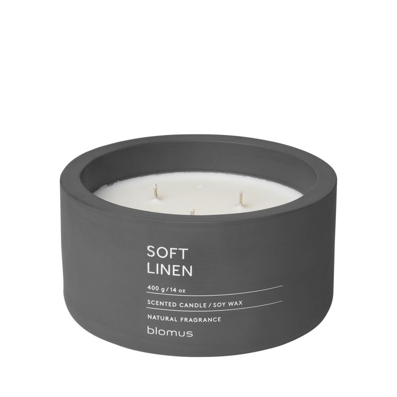 Fraga Scented Candle in Concrete Container – 3 Wicks | Working Wonders