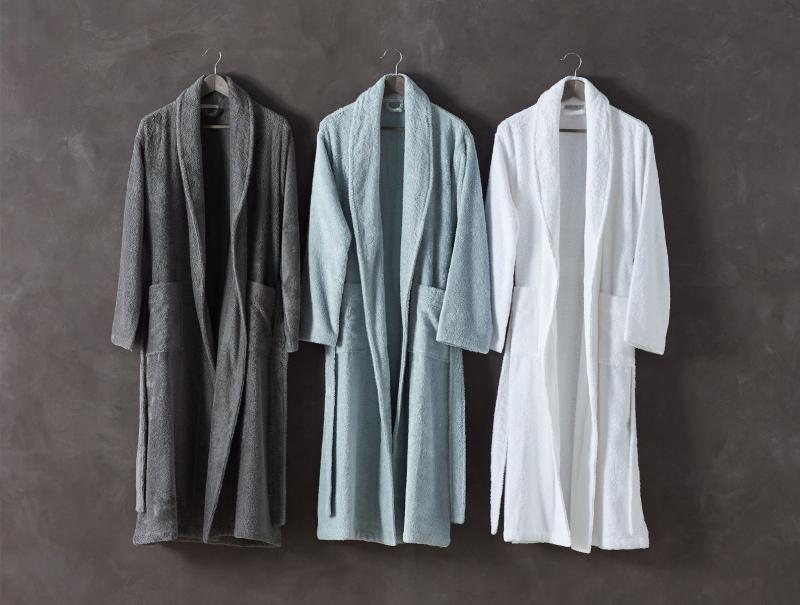 Coyuchi Unisex Cloud Loom Organic Robe Working Wonders