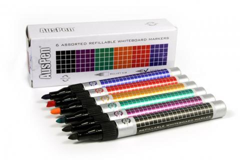Non toxic refillable whiteboard markers