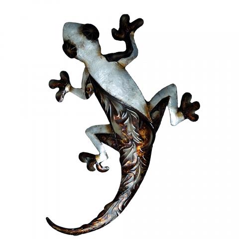 Eangee Gecko Metal Wall Art