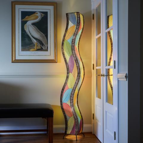 Eangee Giant Wave Lamp in Multicolor