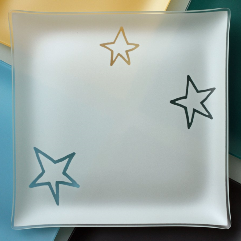 Riverside Design 13" Stars Plates With Purpose