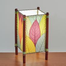 Fortune Table Lamp with real cocoa leaves