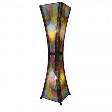 eangee giant hour glass lamp in multi-color