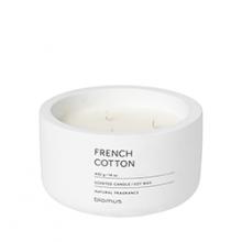 Luxury Natural Candle – 3 Wicks, Soy Wax, Concrete Container