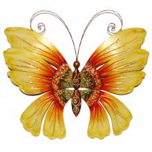 Eangee metal wall art decor sunflower butterfly