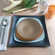 Riverside Design SeaGlass Dinnerware Set of four pieces