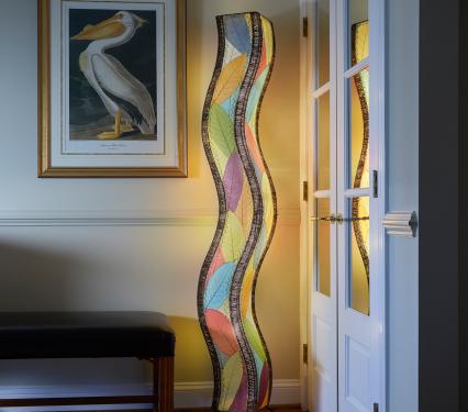 Eangee Giant Wave Lamp in Multicolor